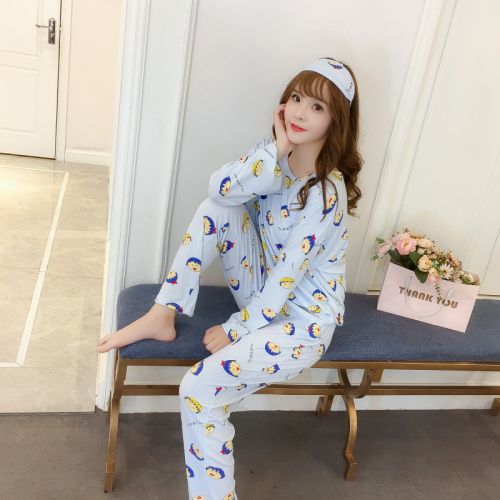 Pyjama pour femme en Coton à manches longues - Ref 2998949