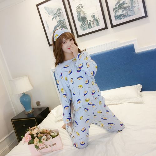 Pyjama pour femme en Coton à manches longues - Ref 2998969