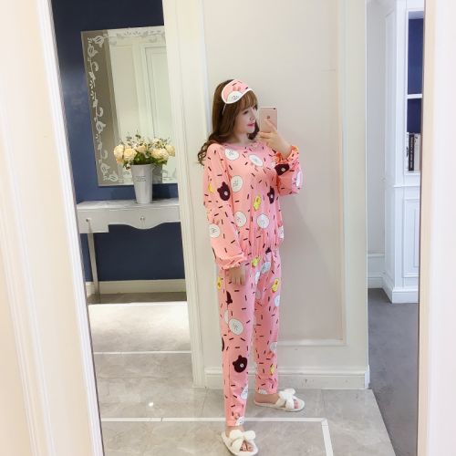 Pyjama pour femme en Coton à manches longues - Ref 2998980