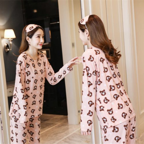 Pyjama pour femme en Coton à manches longues - Ref 2998986