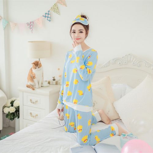 Pyjama pour femme en Coton à manches longues - Ref 2999021