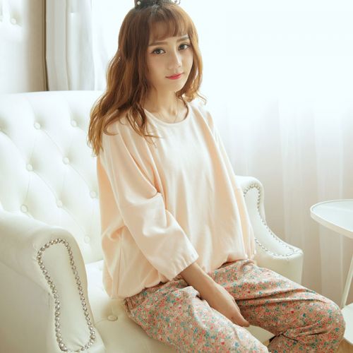 Pyjama pour femme en Coton à manches longues - Ref 2999060