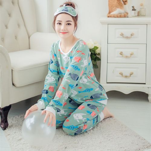 Pyjama pour femme en Coton à manches longues - Ref 2999062