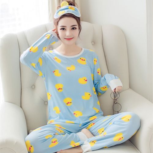 Pyjama pour femme en Coton à manches longues - Ref 2999081