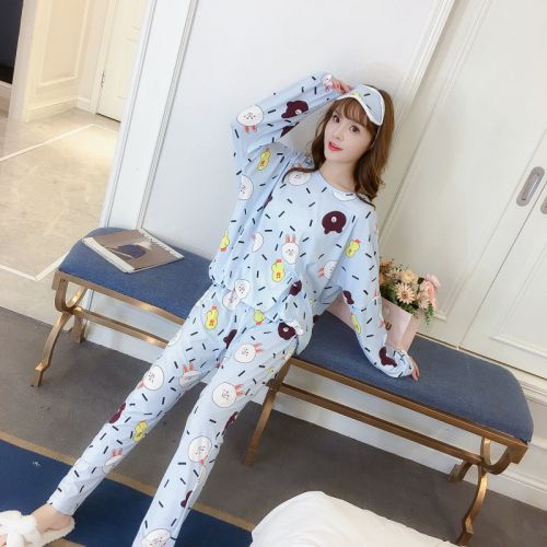 Pyjama pour femme en Coton à manches longues - Ref 2999122