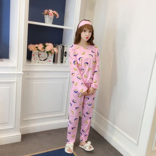 Pyjama pour femme en Coton à manches longues - Ref 2999154