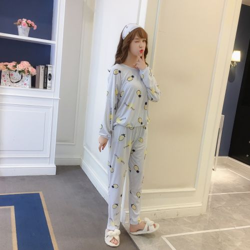 Pyjama pour femme en Coton à manches longues - Ref 2999181