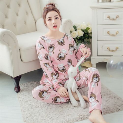 Pyjama pour femme en Coton à manches longues - Ref 2999211