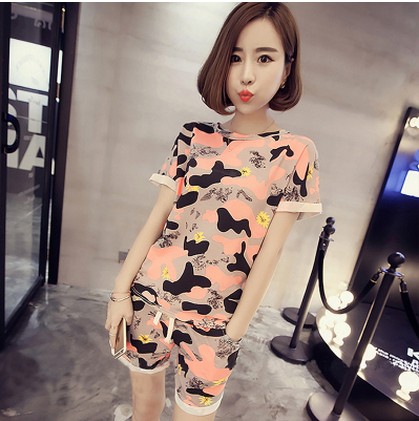 Pyjama pour femme en Polyester à manche courte - Ref 2999287