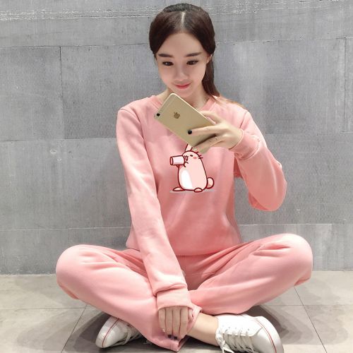 Pyjama pour femme en Coton à manches longues - Ref 2999290