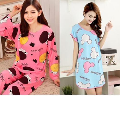 Pyjama pour femme en Nylon à manches longues - Ref 2999373