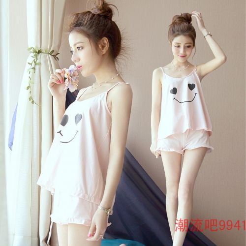 Pyjama pour femme en Coton à sling - Ref 2999385