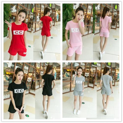 Pyjama pour femme en Coton à manche courte - Ref 2999513