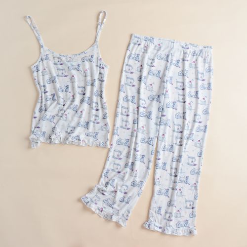 Pyjama pour femme à sling - Ref 2999552