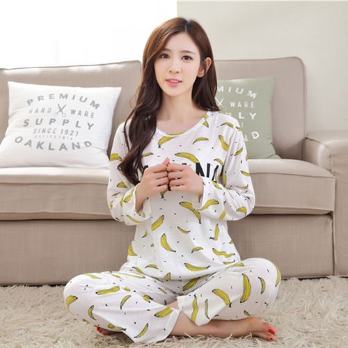 Pyjama pour femme en Polyester à manches longues - Ref 2999582