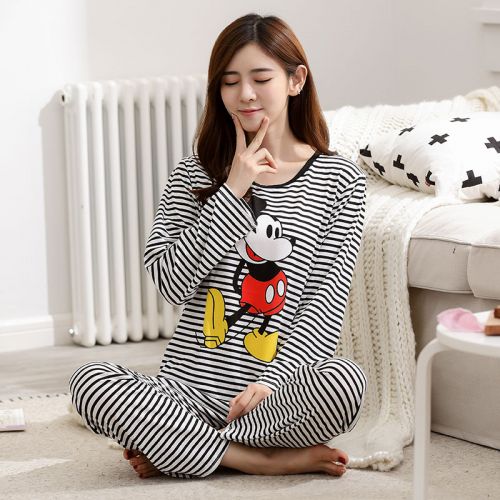 Pyjama pour femme en Polyester à manches longues - Ref 2999601