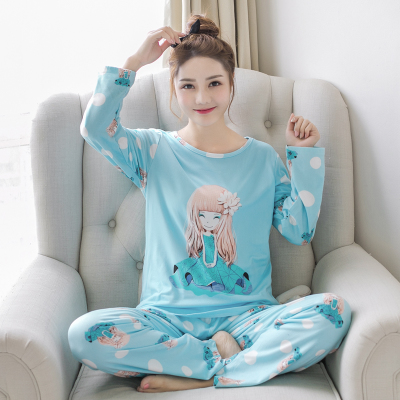 Pyjama pour femme en Polyester à manches longues - Ref 2999629