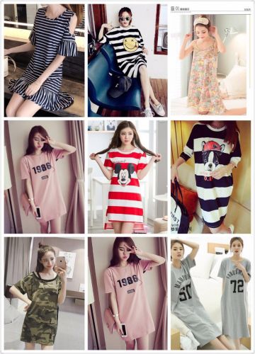 Pyjama pour femme en Coton à manche courte - Ref 2999647