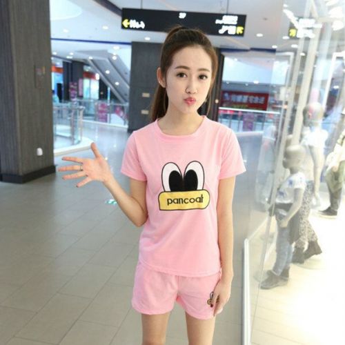 Pyjama pour femme en Coton à manche courte - Ref 2999870