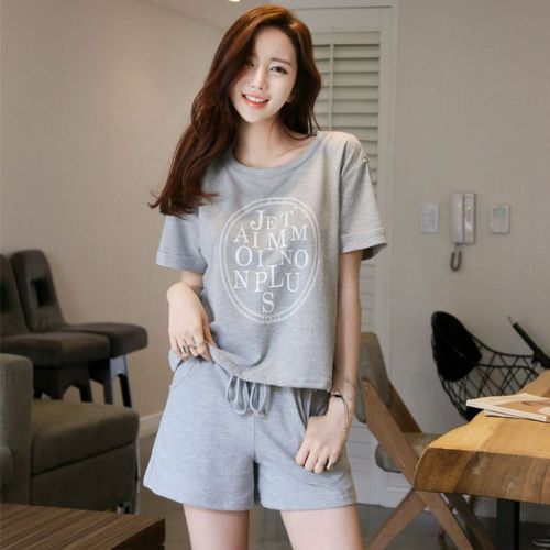 Pyjama pour femme en Polyester à manche courte - Ref 2999873