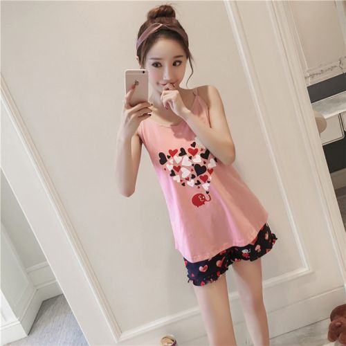 Pyjama pour femme en Coton à sling - Ref 2999951