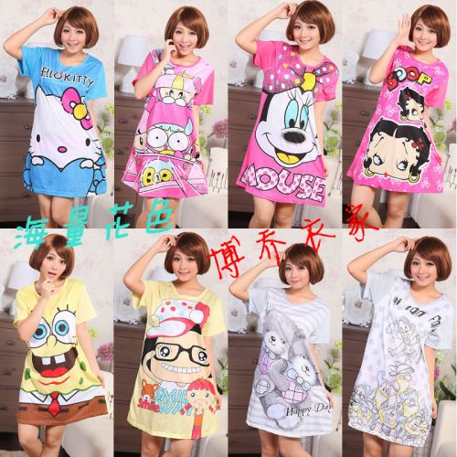 Pyjama pour femme en Coton à manche courte - Ref 3000015