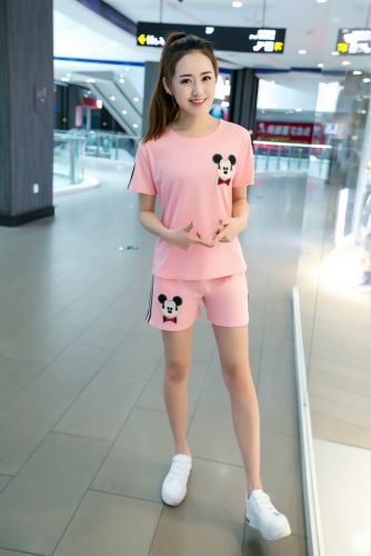 Pyjama pour femme en Polyester à manche courte - Ref 3000050