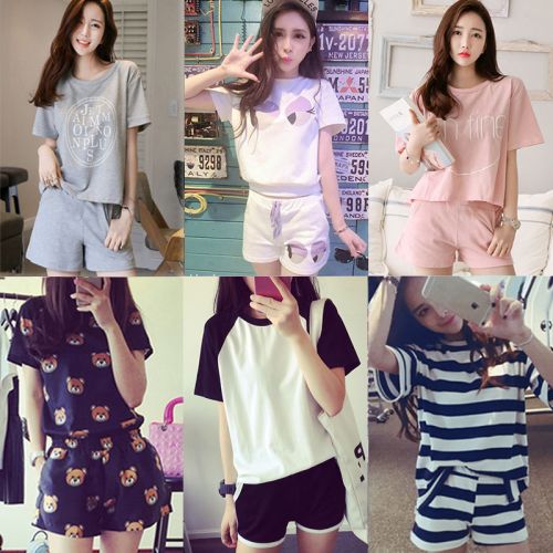Pyjama pour femme à manche courte - Ref 3000095