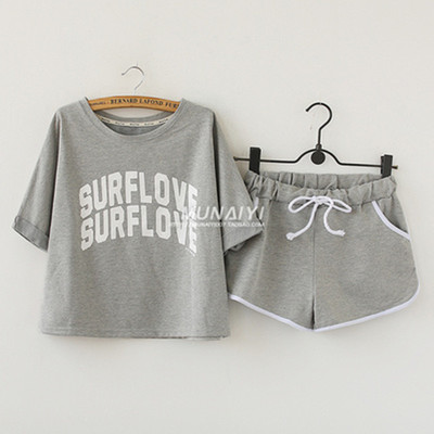 Pyjama pour femme en Coton à manche courte - Ref 3000103