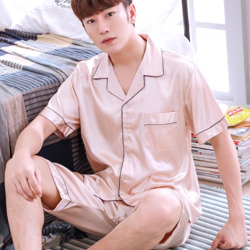 Pyjama pour homme en Polyester à manche courte - Ref 2988241