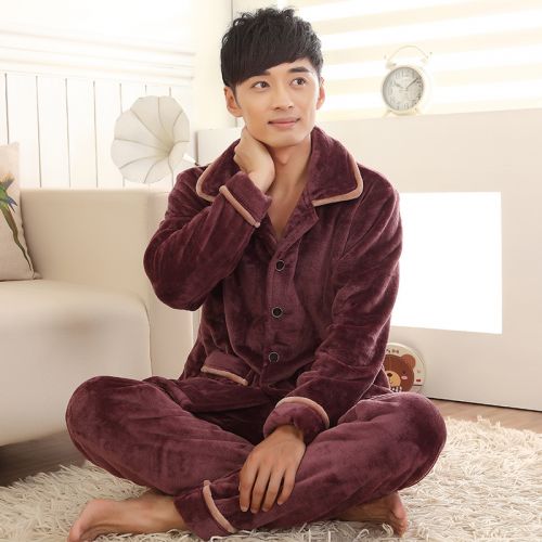 Pyjama pour homme en Polyester à manches longues - Ref 2988271