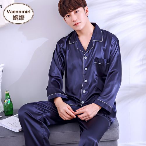 Pyjama pour homme VAENNMIRL MIAO en Polyester à manches longues - Ref 2988313