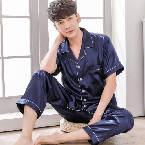 Pyjama pour homme en Polyester à manche courte - Ref 2988330