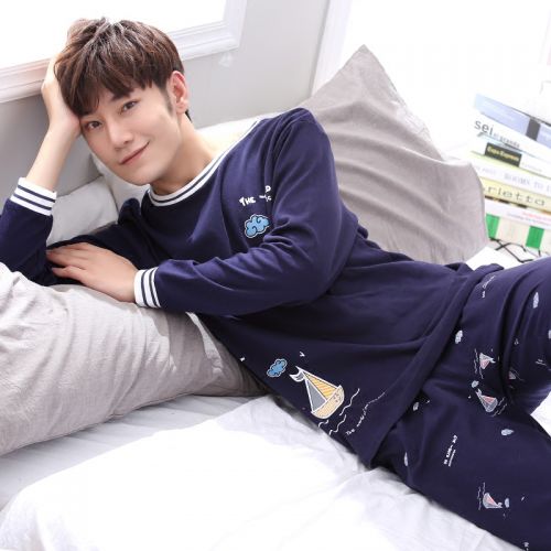 Pyjama pour homme en Coton à manches longues - Ref 2988363