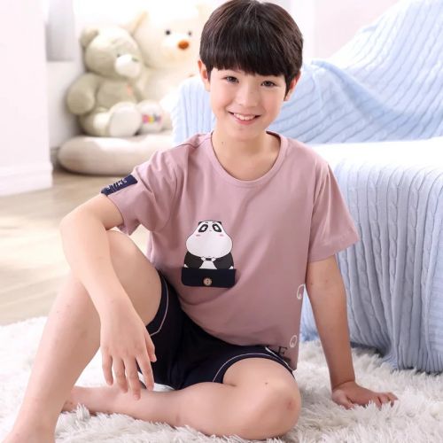 Pyjama pour homme en Coton à manche courte - Ref 3002162