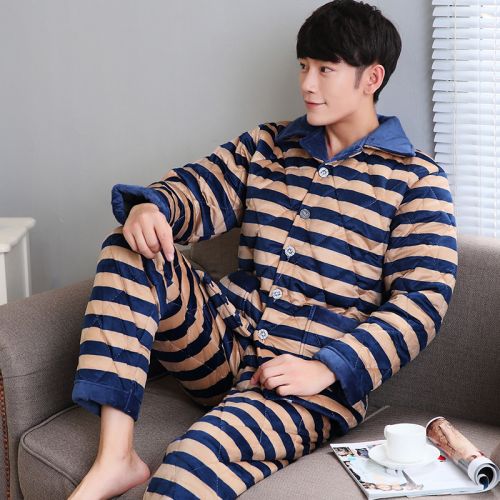 Pyjama pour homme en Polyester à manches longues - Ref 3002180