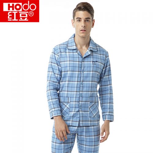 Pyjama pour homme HODO en Coton à manches longues - Ref 3002251