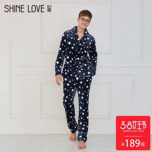 Pyjama pour homme SHINELOVE à manches longues - Ref 3002260