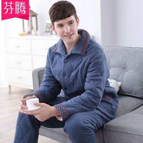 Pyjama pour homme en Polyester à manches longues - Ref 3002343