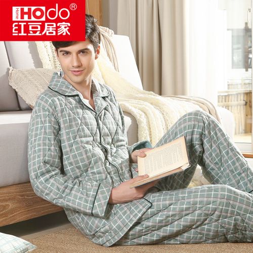 Pyjama pour homme HODOHOME en Polyester à manches longues - Ref 3002382