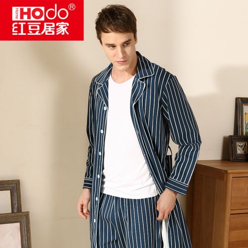 Pyjama pour homme HODOHOME en Coton à manches longues - Ref 3002402