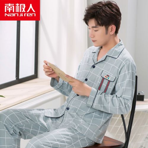 Pyjama pour homme en Coton à manches longues - Ref 3002405
