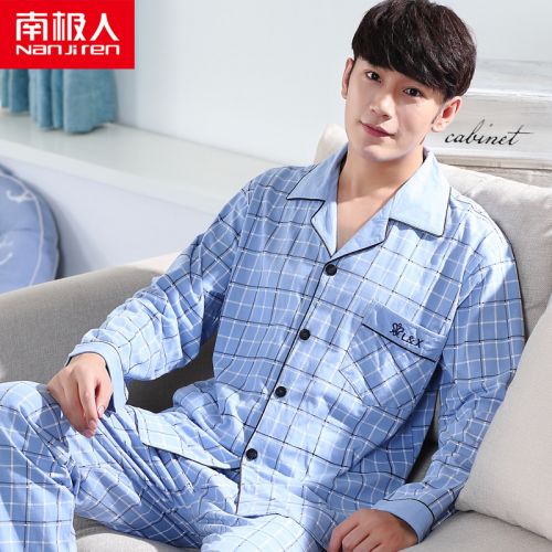 Pyjama pour homme en Coton à manches longues - Ref 3002406