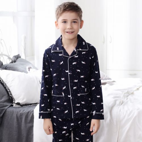 Pyjama pour homme en Coton à manches longues - Ref 3002419