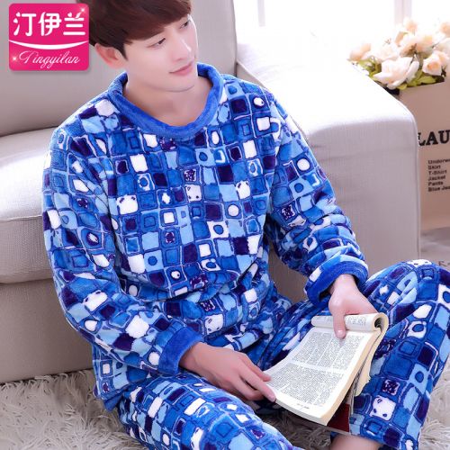 Pyjama pour homme en Polyester à manches longues - Ref 3002460