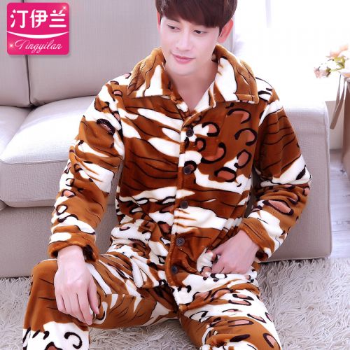 Pyjama pour homme en Polyester à manches longues - Ref 3002465