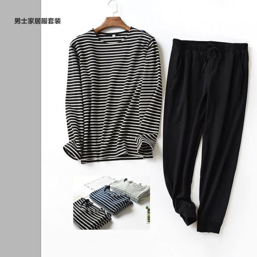 Pyjama pour homme en Coton à manches longues - Ref 3002478