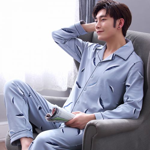 Pyjama pour homme en Coton à manches longues - Ref 3002517