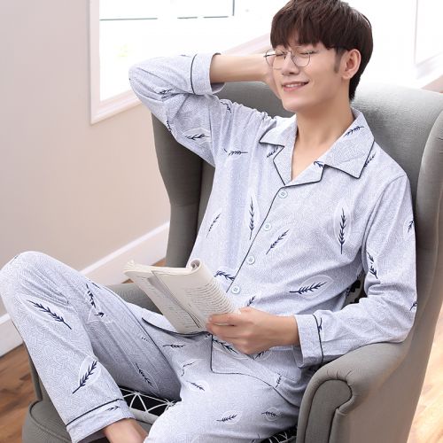 Pyjama pour homme en Coton à manches longues - Ref 3002522