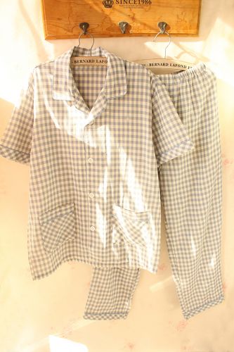 Pyjama pour homme en Coton à manche courte - Ref 3002555